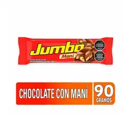 Jumbo Chocolate con Leche Relleno de maní