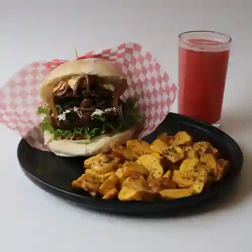 Burguesa Combo (veganburguerfest)