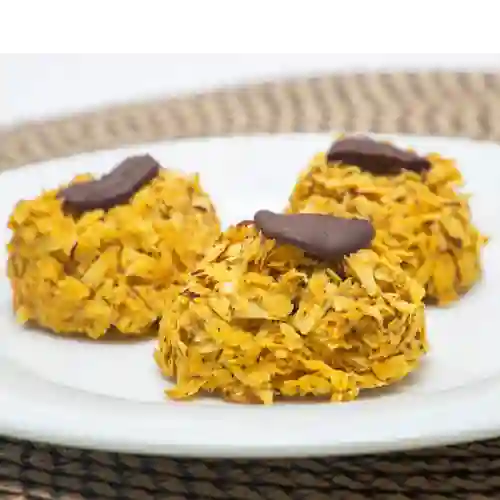 Cocadas de Maracuya con Chocolate Semi