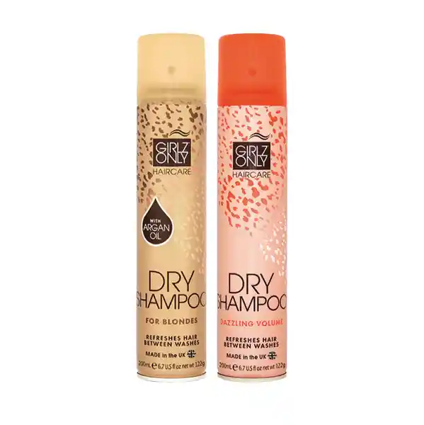 Girlz Only Kit Shampoo en Seco Dazzling Volume Argan Oil