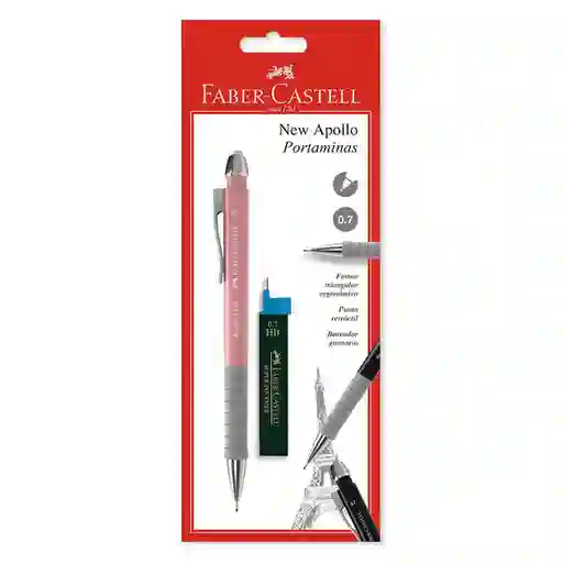   Faber Castell  Portaminas Apollo Triangular 0 Apollo .7+ 