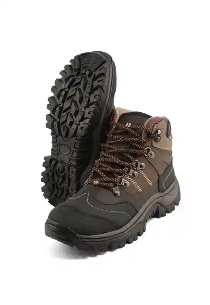Botas Outdoor Hombre Arena 7-130 Talla 38 Tellenzi