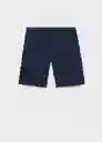 Bermuda Gracia Navy Talla 42 Hombre Mango