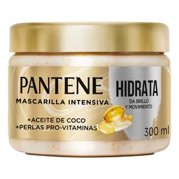Mascarilla Intensiva Pantene Pro-V Miracles Tratamiento Capilar Hidrata Da Brillo y Movimiento 300 ml