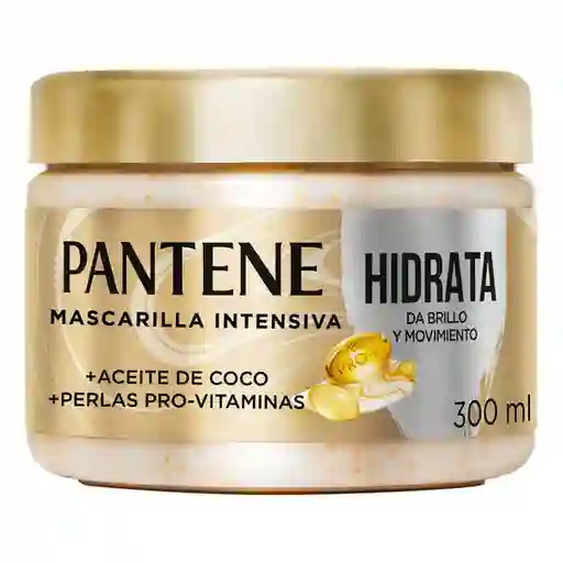Mascarilla Intensiva Pantene Pro-V Miracles Tratamiento Capilar Hidrata Da Brillo y Movimiento 300 ml