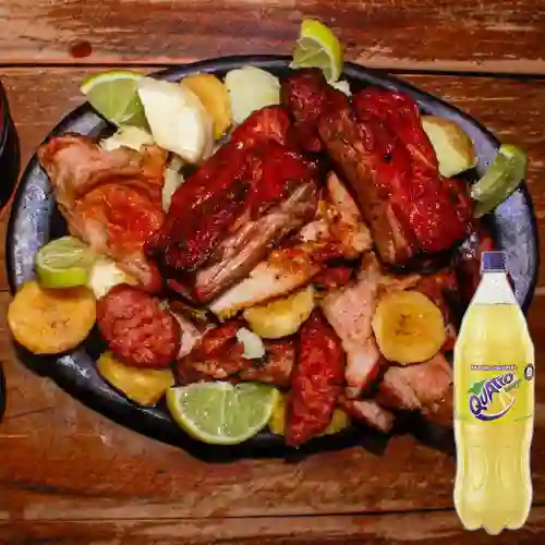 Combo Picada Llanera 600 gr + Quatro Original 1.5Lt