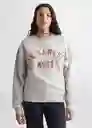 Sudadera Samedis Gris Talla 19 Teen Niñas Mango