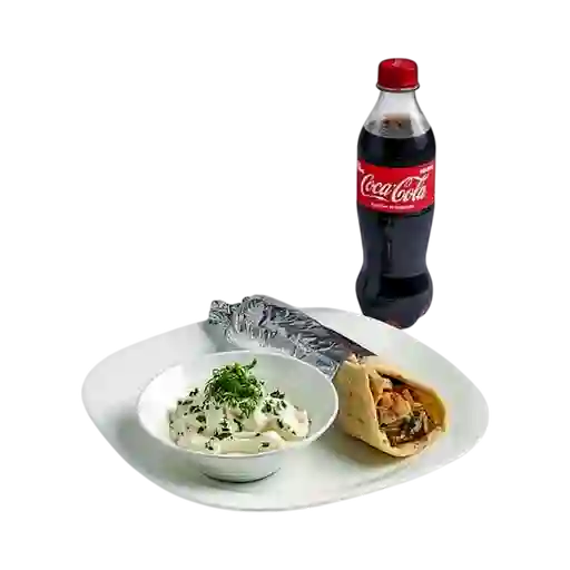 Combo Shawarma de Pollo y Bebida