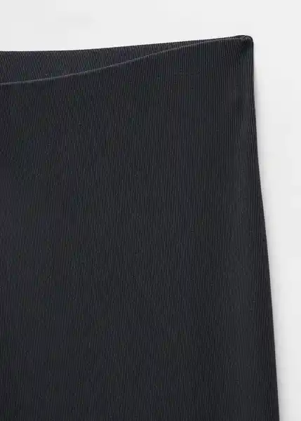 Pantalón Belinda Antracita Talla M Mujer Mango