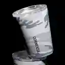 Corkcicle Vaso Tumbler Gris Camo 12 Oz Altura 14.5 cm