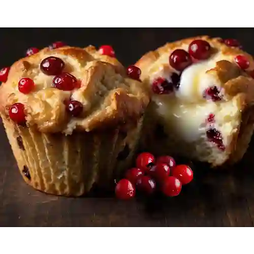 Muffin Yogurt y Frutos Rojos