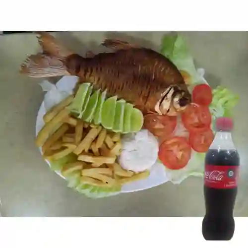 Combo Cachama + Coca-cola 400 M.l