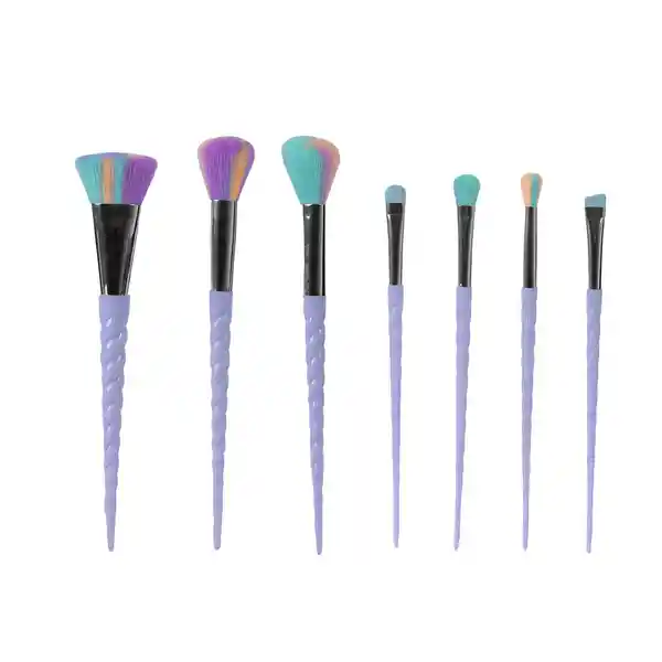 Pack Brochas de Maquillaje Coloridas Unicorn Dream Miniso