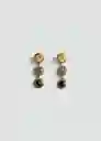 Pendientes Coraline Oro Talla 99 Mujer Mango