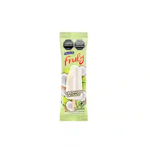 Helado Paleta Fruly Limonada de Coco