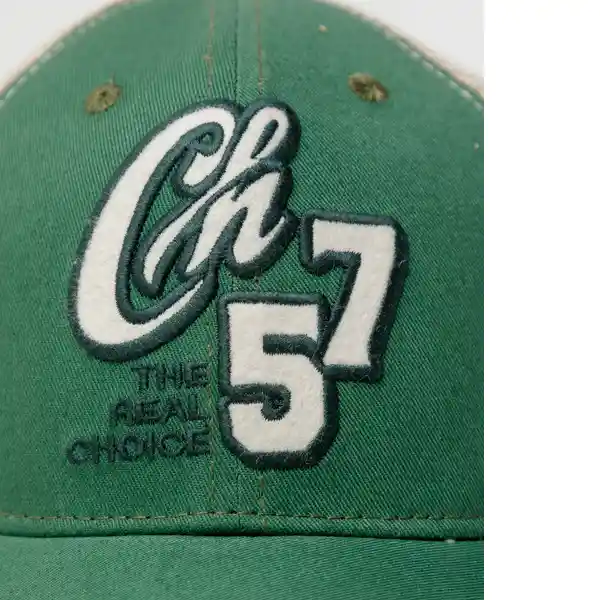 Gorra Ch 57 Verde Mirto Oscuro Talla S Chevignon