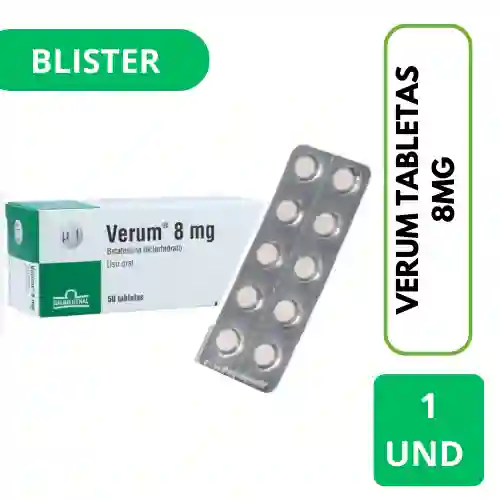 Verum Blister  (8 mg)