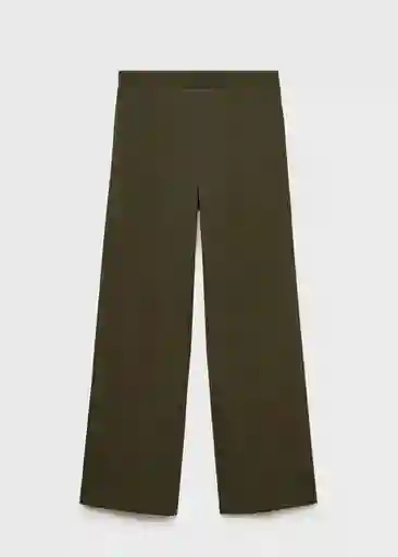 Pantalón Avaya Khaki Talla L Mujer Mango