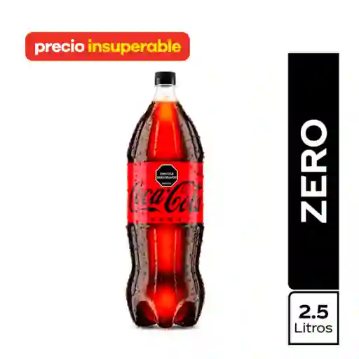 Gaseosa Coca-Cola Zero 2.5L