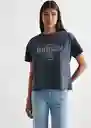 Camiseta Hudson Navy Talla 20 Teen Niñas Mango