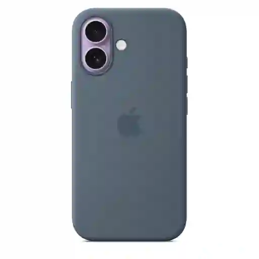Apple Funda de Silicón Con Magsafe Para el iPhone 17 Azul Ancla