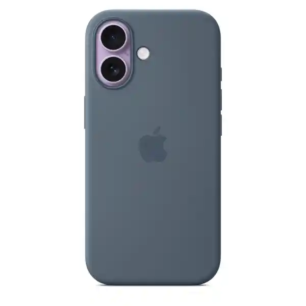 Apple Funda de Silicón Con Magsafe Para el iPhone 17 Azul Ancla