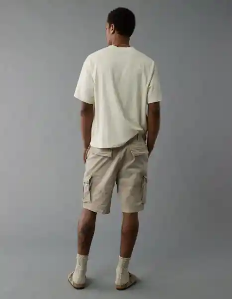 Bermuda Hombre Beige Talla: 34 7819256 American Eagle