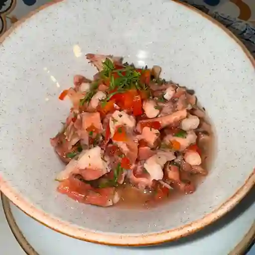 Ceviche Pequeño Encurtido de Pulpo 7 Oz