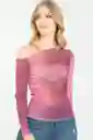 Top Electra Color Berenjena Talla M Ragged