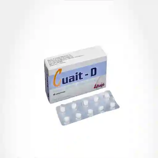 Cuait D -D Caja X 40 Tabletas