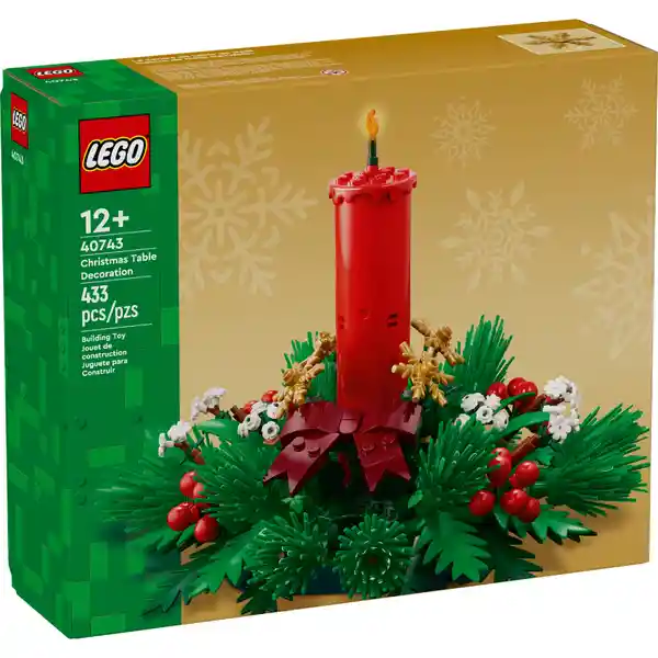 Set Construcción Centro de Mesa Navideño Lego