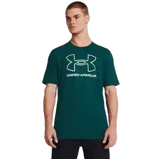 Under Armour Camiseta Foundation Update Hombre Verde Talla SM