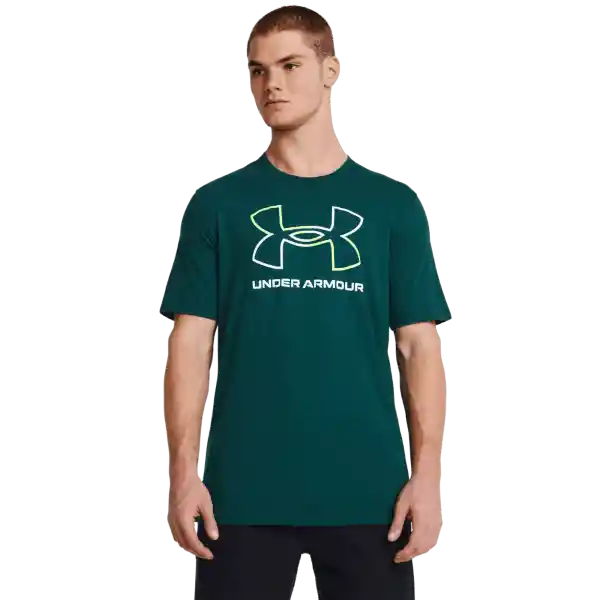 Under Armour Camiseta Foundation Update Hombre Verde Talla SM