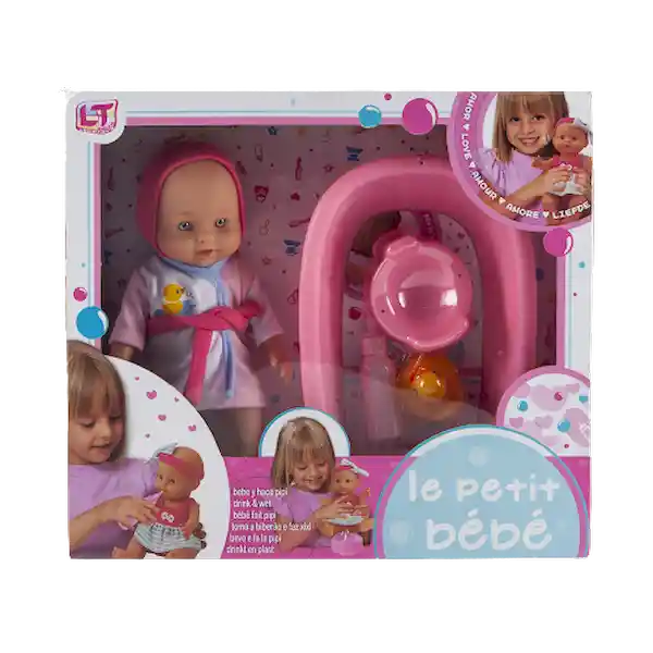 Loko Toys Muñeca Acc Y Bañera Ref: 98413
