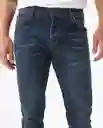 Jean Skinny Fit-Rider Oscuro Azul Clásico Oscuro 34/32 Chevignon