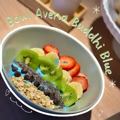 Bowl de avena buddhi blue
