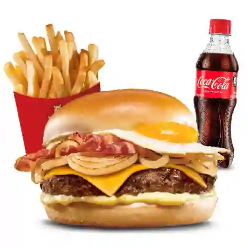 Combo Colombiana + Coca Cola 400Ml