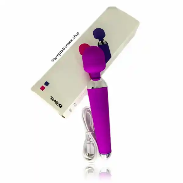 Masturbador Hitachi Magic Usb Morado