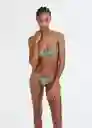 Top Bikini Bari Negro Talla L Mujer Mango