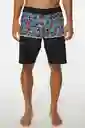 ONeill Short de Baño Hyperfreak Hydro Wanderer Am Negro T. 38