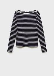 Camiseta Frenchi Navy Talla XS Mujer Mango