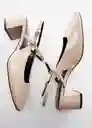 Zapatos Adelie Nude Talla 38 Mujer Mango