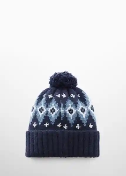 Gorra Cameron Navy Talla 98 Niños Mango