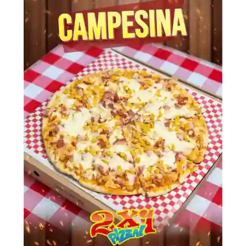 2X1 Pizza Grande Campesina 33 Cm