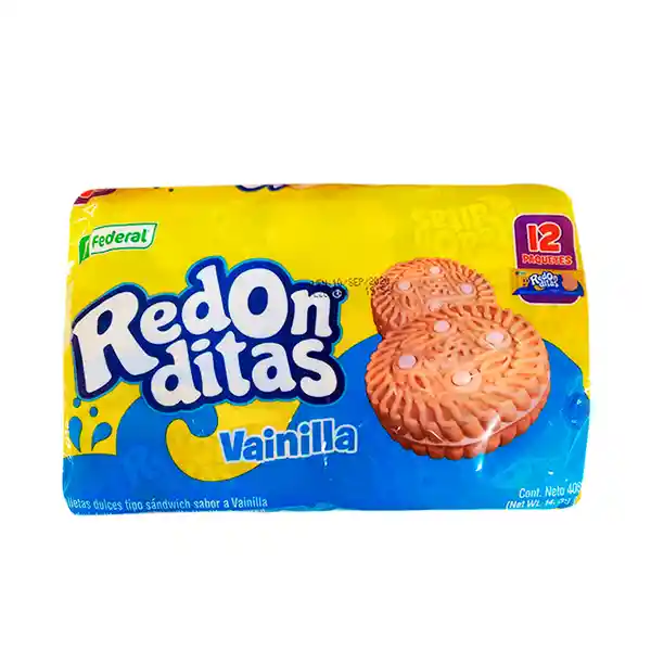 Redonditas Galleta Vainilla