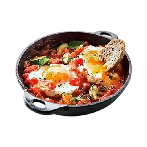 Desayuno con Huevos en la Cacerola