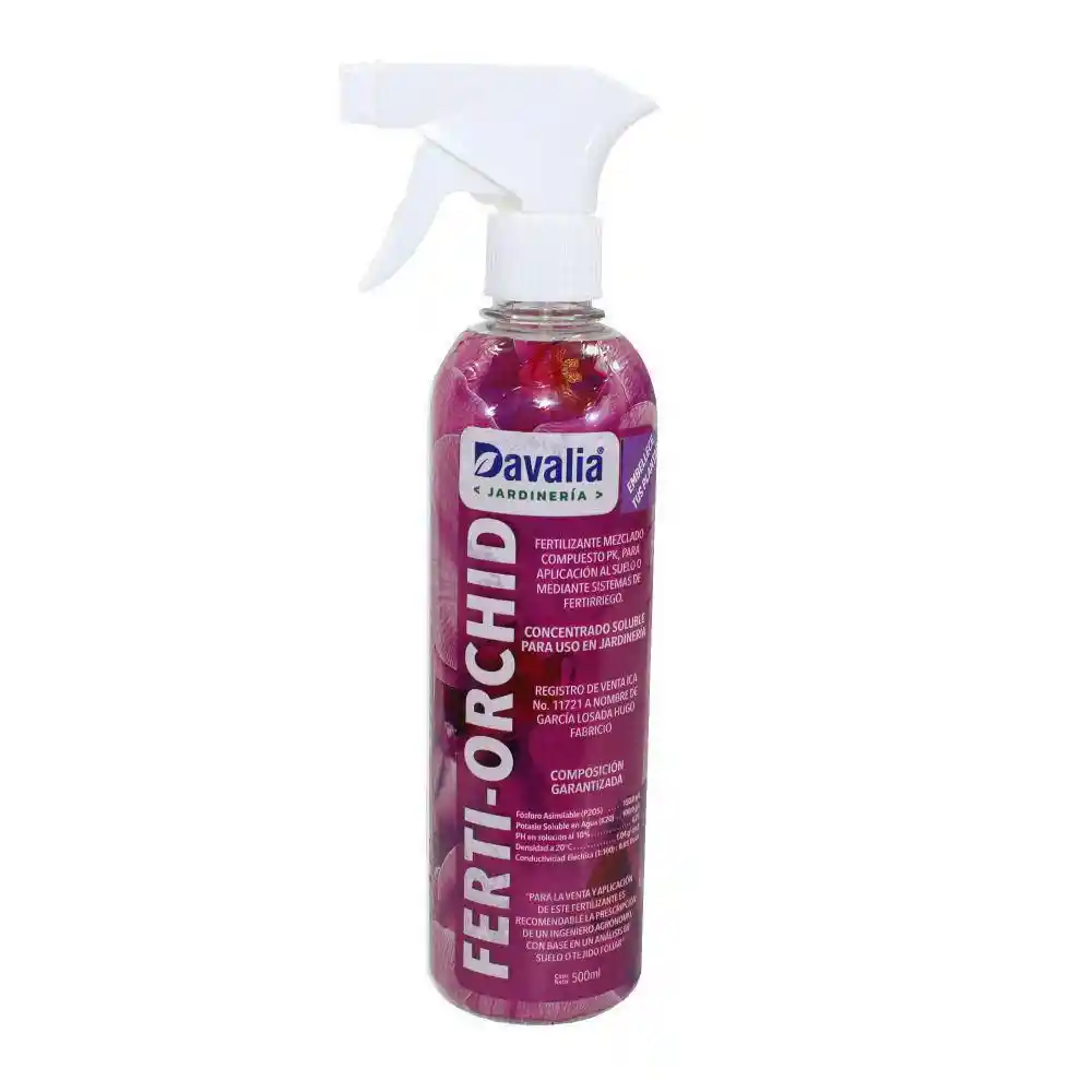 Fertilizante Orquideas 500 Ml Davalia Sin Ref