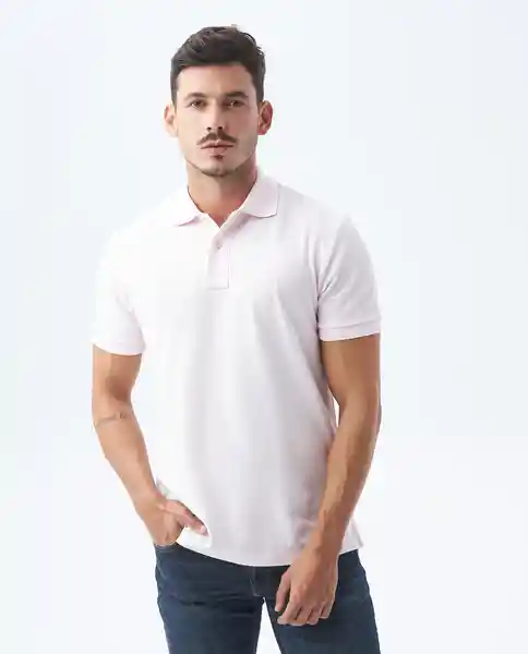 Camiseta Clasic Masculino Rosa Suave Claro XXL Chevignon