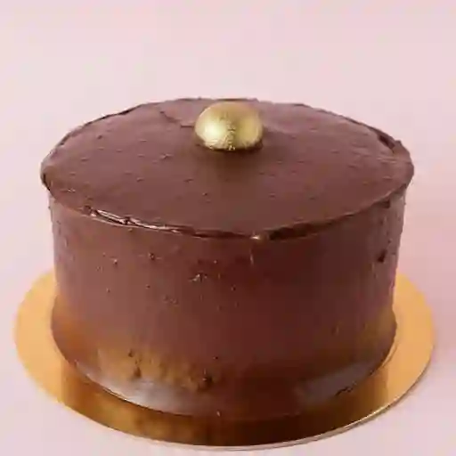 Cake de trufa de chocolate de 1/2