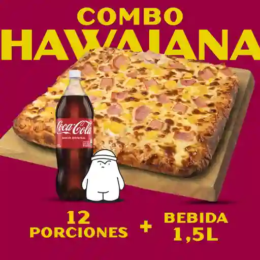 Hawaiana - 12 porciones + 1 bebida 1.5
